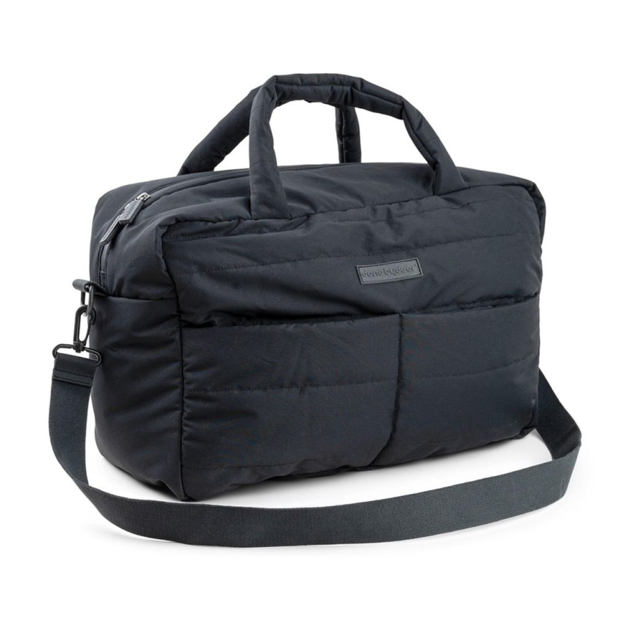 Τσάντα Αλλαξιέρα Καπιτονέ Quilted Black Done By Deer