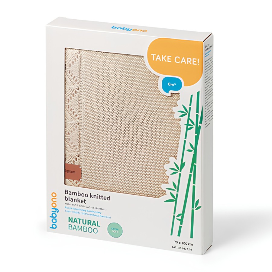 Βρεφική Κουβέρτα Αγκαλιάς Kiokids Bamboo Γκρι 80x110εκ.