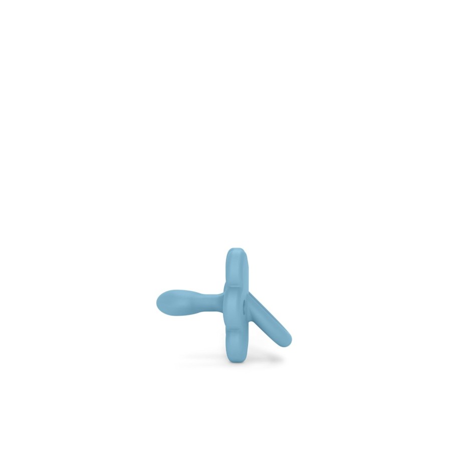 Πιπίλα Φυσιολογική SX PRO BUTTERFLY Όλο Σιλικόνη 6-18m Infinity Blue Colour Essense Suavinex