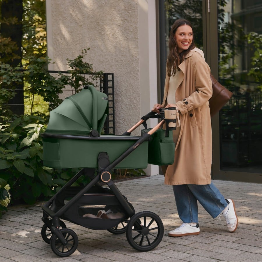 Lionelo Layla 3 σε 1 Καρότσι Βρεφικό έως 22kg Beige Sand