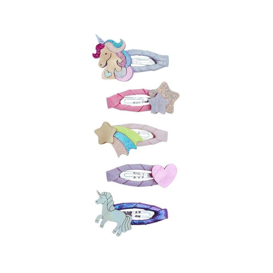 Παιδικά Κοκαλάκια Μαλλιών Mimi & Lula Unicorland Mini Hair Clips 5τμχ.