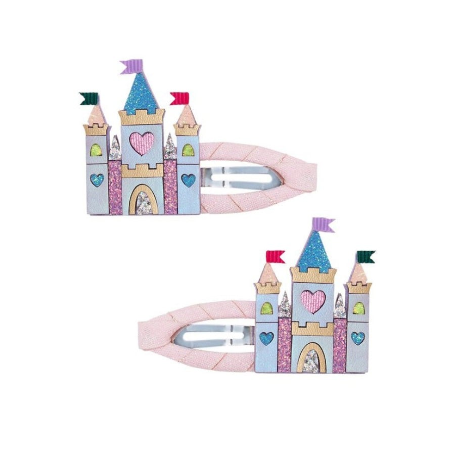 Παιδικά Κοκαλάκια Μαλλιών Mimi & Lula Rainbow Castle Hair Clips 2τμχ.