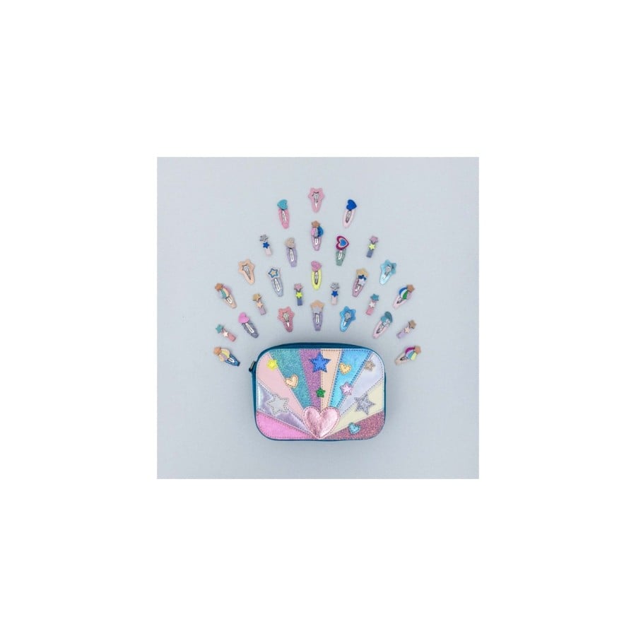 Παιδικά Κοκαλάκια Μαλλιών Mimi & Lula Teeny Ween Star Salon Star Salon Hair Clips 8τμχ.