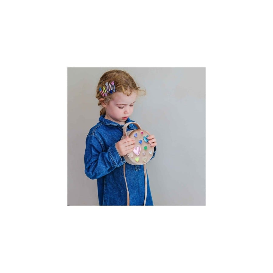 Παιδικά Κοκαλάκια Μαλλιών Mimi & Lula Happy Heart Mini Hair Clips 5τμχ.