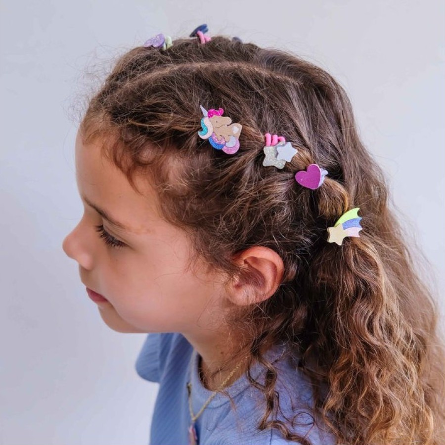 Παιδικά Λαστιχάκια Μαλλιών Mimi & Lula Unicornland Mini Hair Ties 8τμχ.