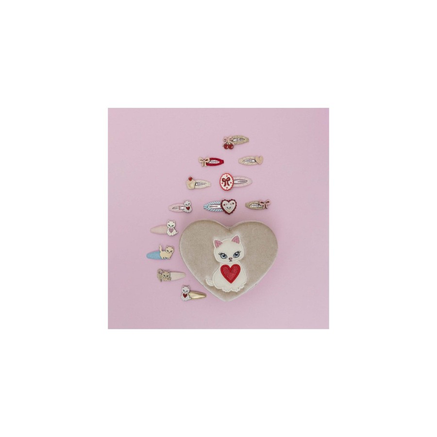 Παιδικά Κοκαλάκια Μαλλιών Mimi & Lula Kittybow Mini Hair Clips 5τμχ.