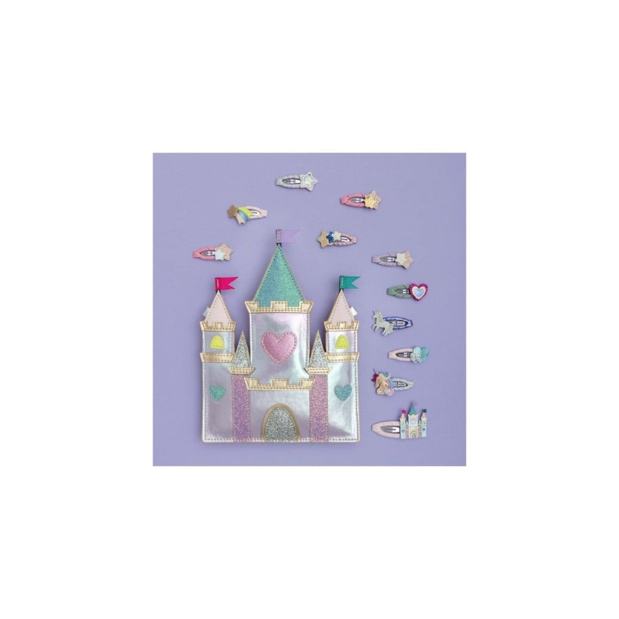 Παιδικά Κοκαλάκια Μαλλιών Mimi & Lula Layered Hears and Stars Mini Hair Clips 5τμχ.