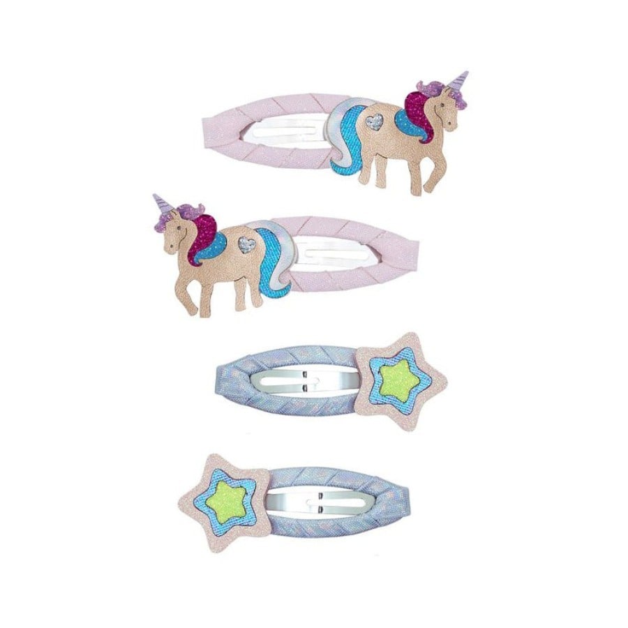 Παιδικά Κοκαλάκια Μαλλιών Mimi & Lula Magical Unicorn Hair Clips 4τμχ.