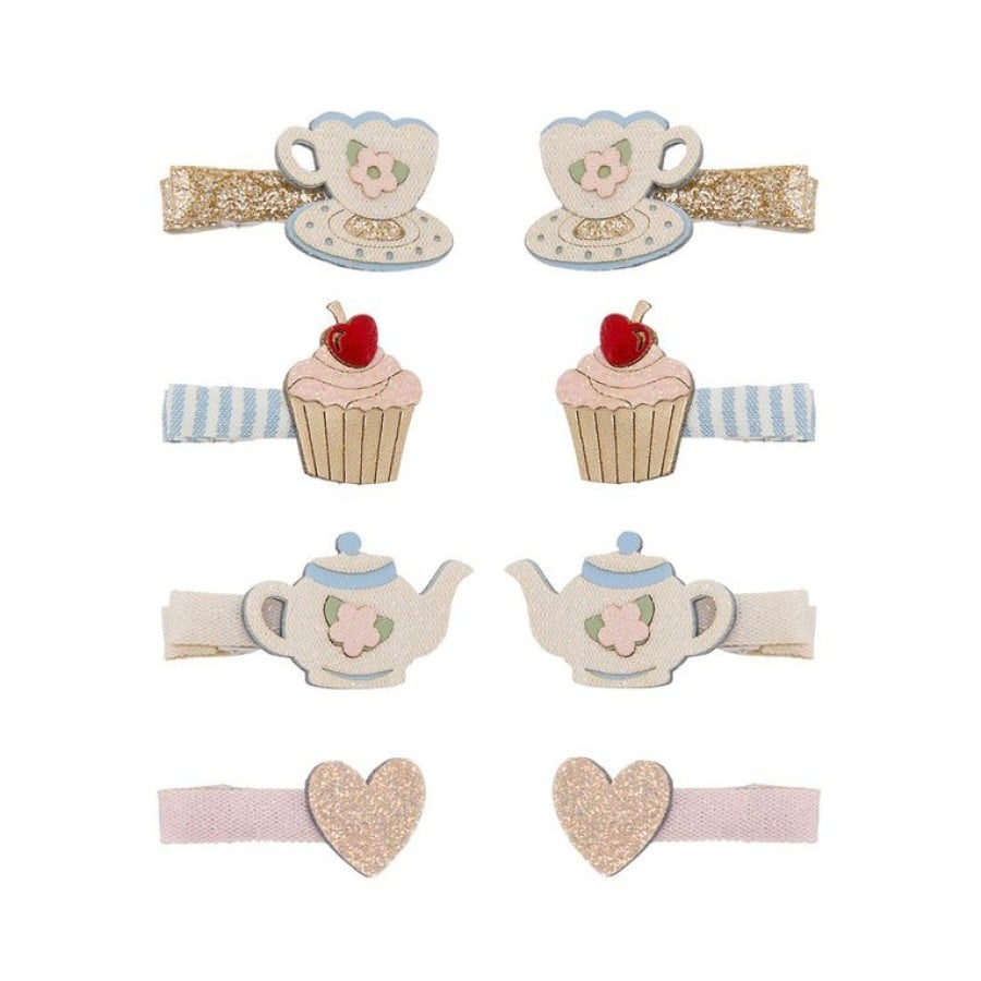 Παιδικά Κοκαλάκια Μαλλιών Mimi & Lula Afternoon Tea Salon Hair Clips 8τμχ.
