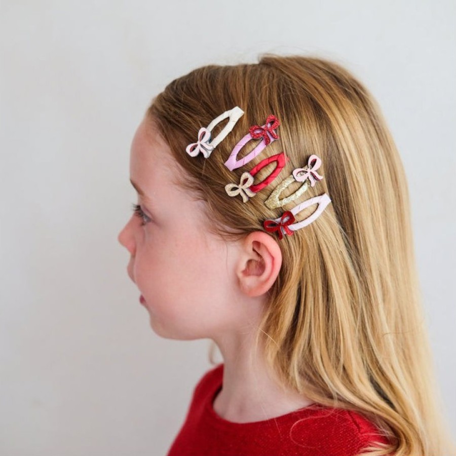 Παιδικά Κοκαλάκια Μαλλιών Mimi & Lula Cutesy Bow Mini Hair Clips 5τμχ.