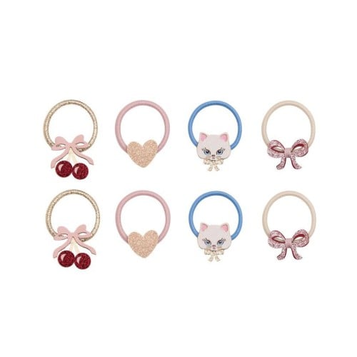 Παιδικά Λαστιχάκια Μαλλιών Mimi & Lula Kittybow Mini Hair Ties 8τμχ.