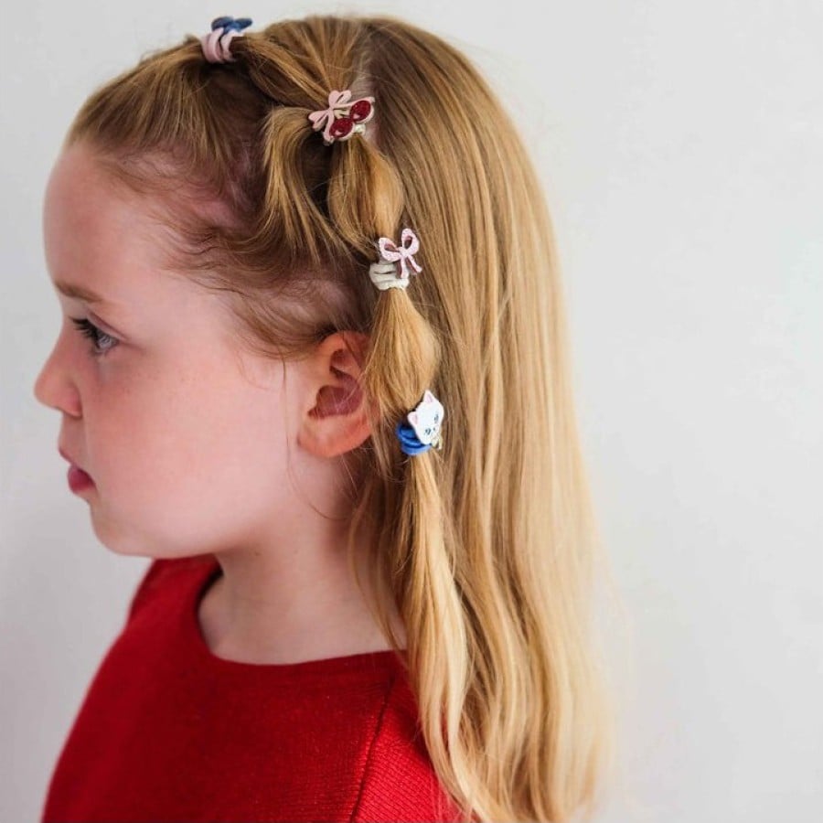 Παιδικά Λαστιχάκια Μαλλιών Mimi & Lula Kittybow Mini Hair Ties 8τμχ.
