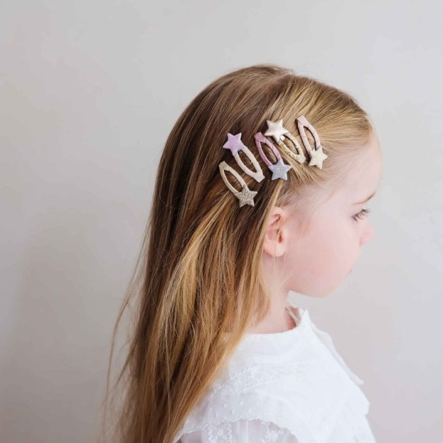 Παιδικά Κοκαλάκια Μαλλιών Mimi & Lula Stellina Mini Hair Clips 5τμχ.