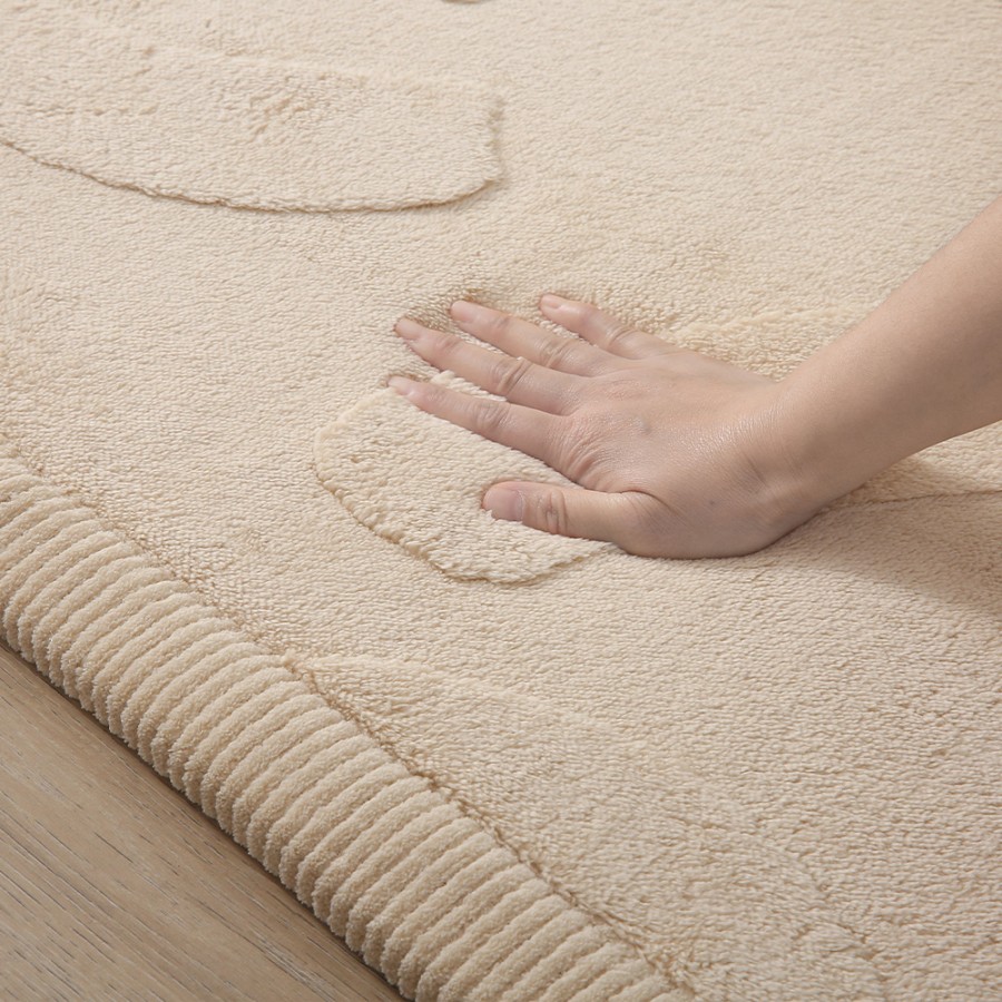 Χαλί 3D Καμπύλες με Premium Memory Foam 200x150x2.5εκ. Hakuna Matte