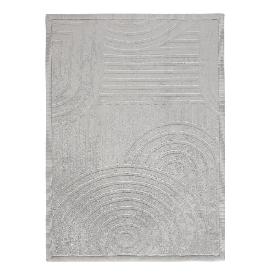 Χαλί 3D Καμάρες Γκρι με Premium Memory Foam 280x200x2.5εκ. Hakuna Matte