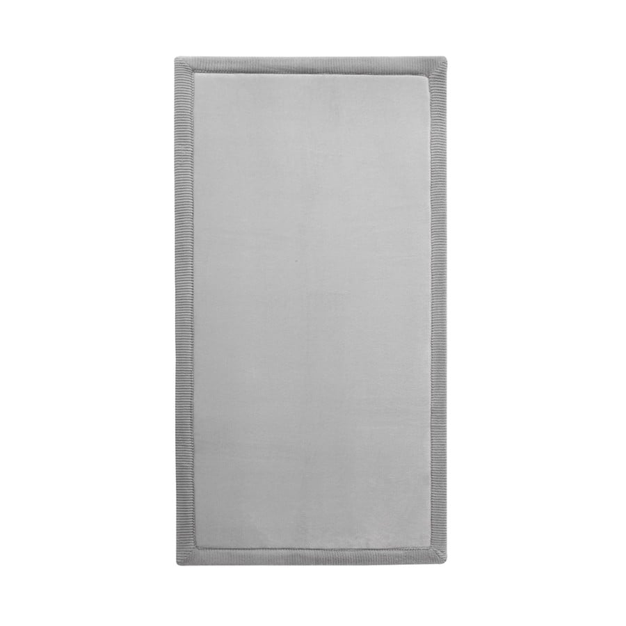 Χαλί με Premium Memory Foam Γκρι Σκούρο 127x127x2.5εκ. Hakuna Matte