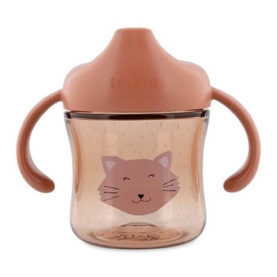 Βρεφικό Ποτηράκι με Λαβές Trixie Sippy Cup Mrs. Cat 200ml