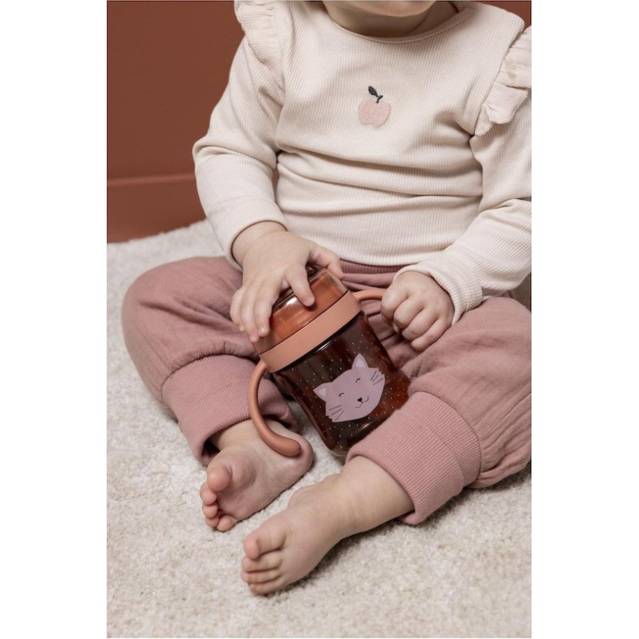 Βρεφικό Ποτηράκι με Λαβές Trixie Sippy Cup Mrs. Cat 200ml