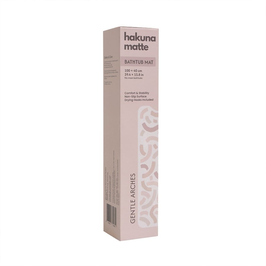 Αντιολισθητικό Πατάκι Μπάνιου Gentle Arcs 100x40εκ. Hakuna Matte