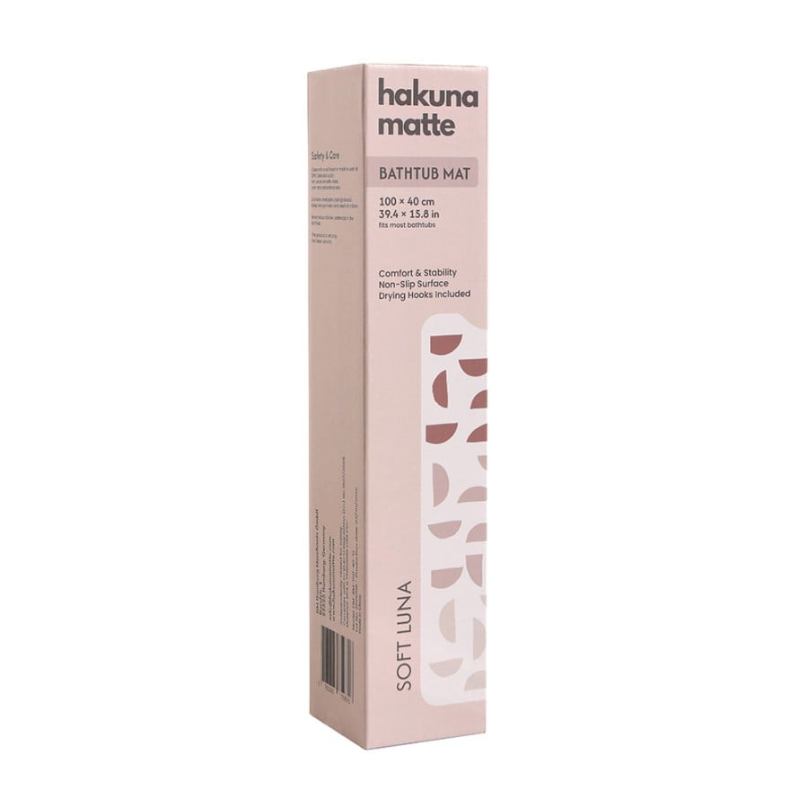 Αντιολισθητικό Πατάκι Μπάνιου Gentle Arcs 100x40εκ. Hakuna Matte