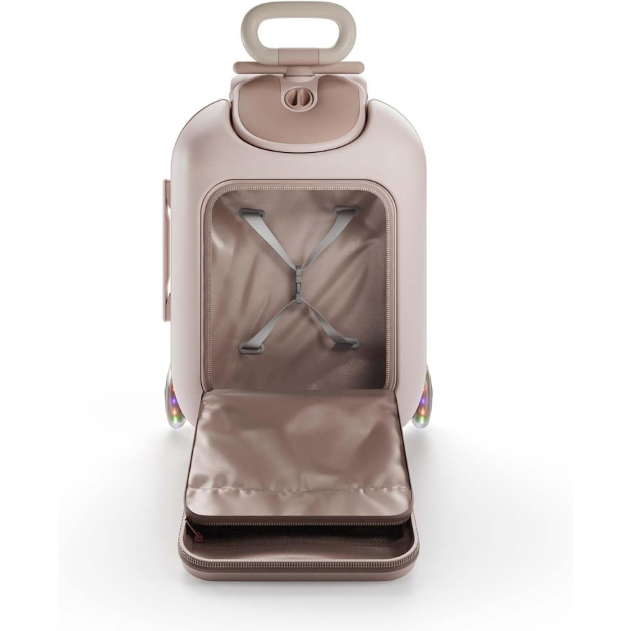 Παιδική Βαλίτσα Ταξιδιού 2 σε 1 με Κάθισμα 20L Kinderkraft CABBY Rose Gold