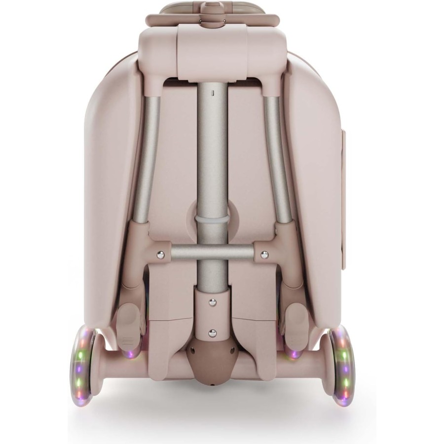 Παιδική Βαλίτσα Ταξιδιού 2 σε 1 με Κάθισμα 20L Kinderkraft CABBY Rose Gold