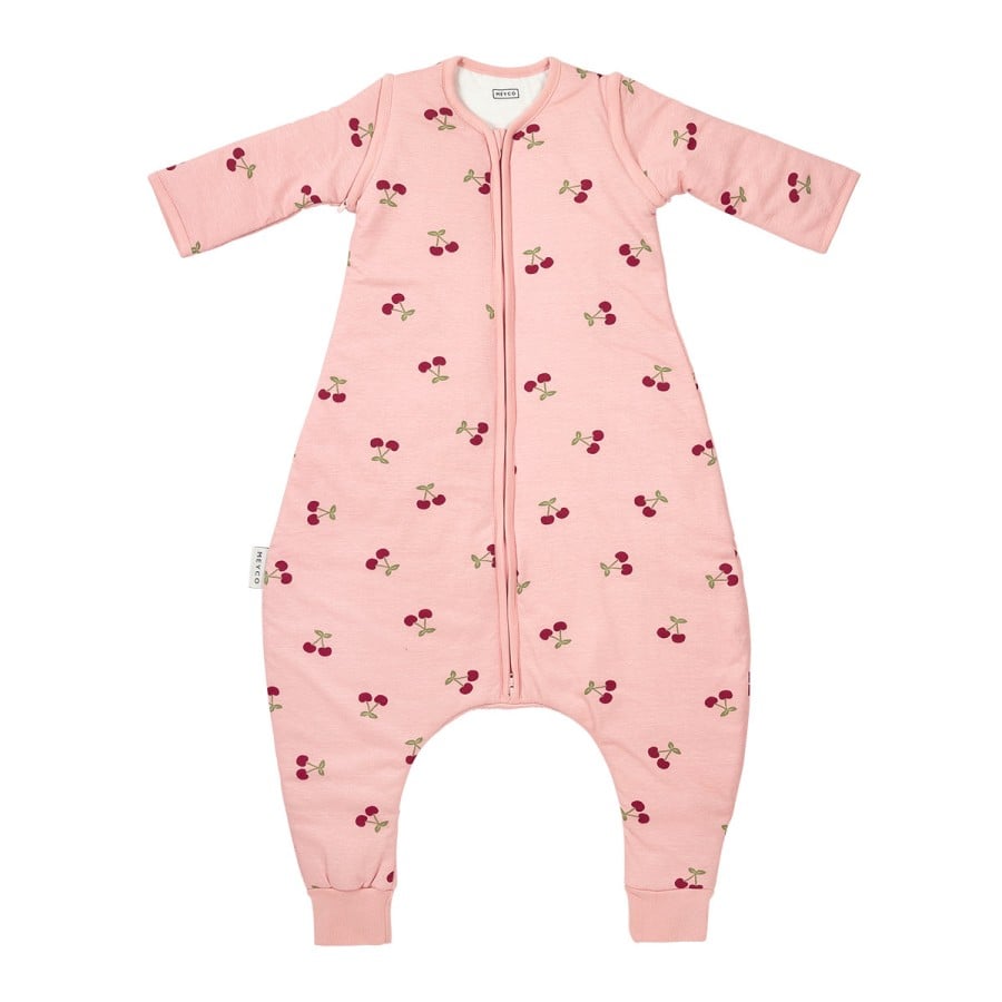 Παιδικός Υπνόσακος με Ποδαράκια Meyco Baby Cherry Soft Rose TOG 2.5
