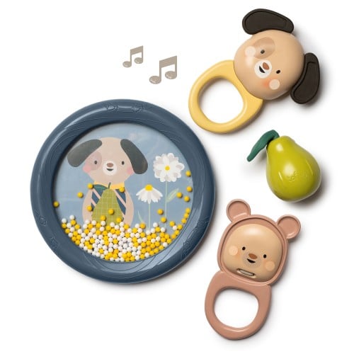 Βρεφικό Μουσικό Σετ 4 Παιχνιδιών TAF TOYS Musical Discovery Kit από 3 Μηνών