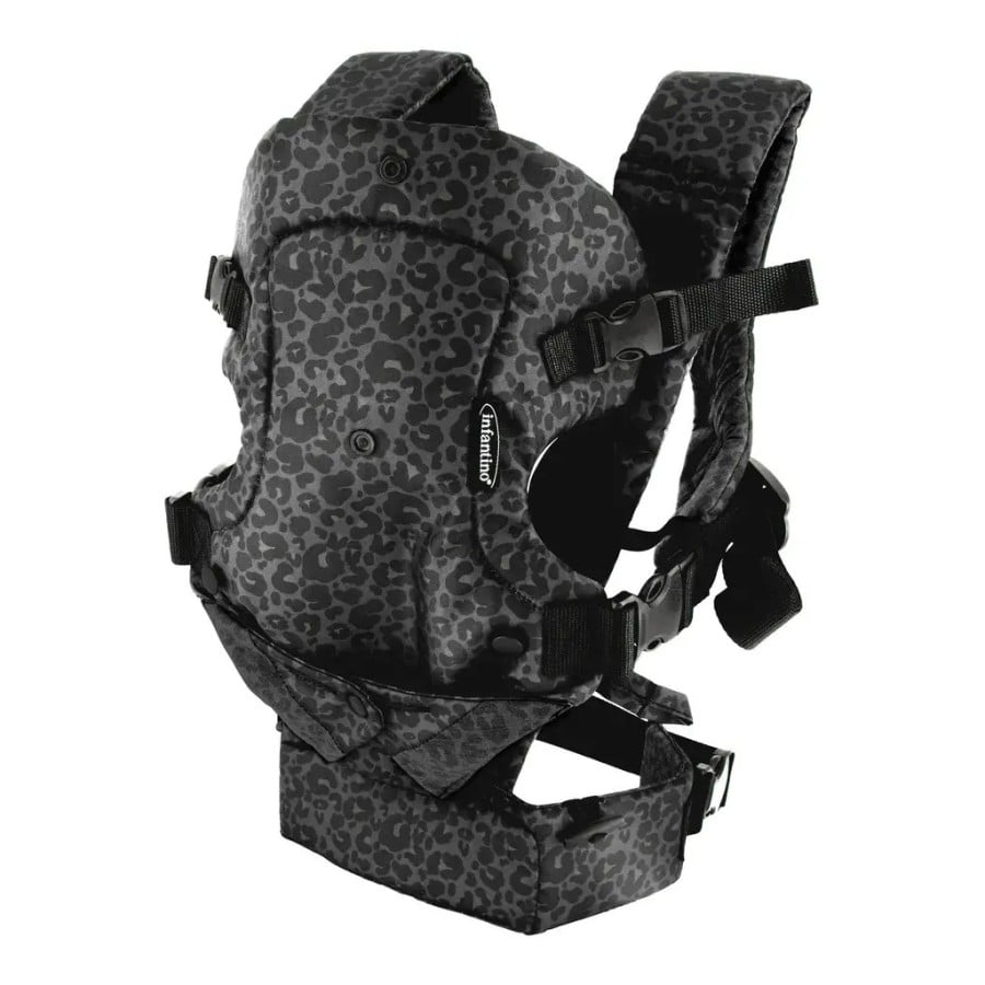Βρεφικός Μάρσιπος Flip 4 σε 1 Convertible Carrier Leopard Black Infantino