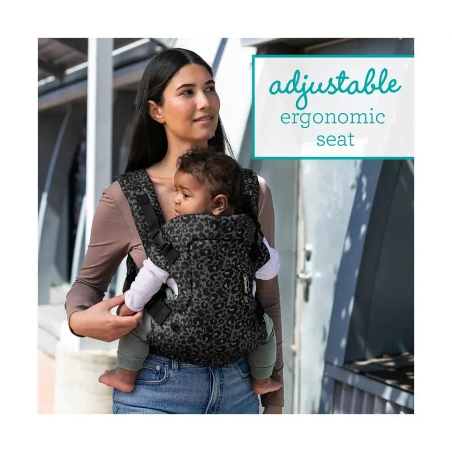 Βρεφικός Μάρσιπος Flip 4 σε 1 Convertible Carrier Leopard Black Infantino