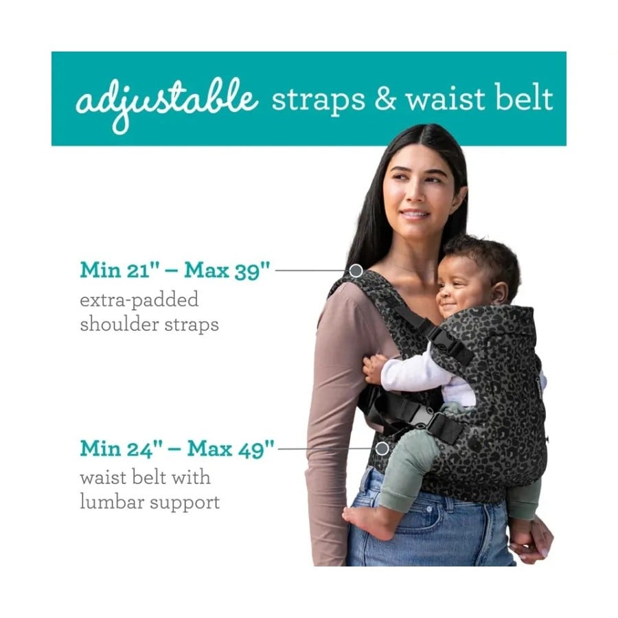 Βρεφικός Μάρσιπος Flip 4 σε 1 Convertible Carrier Leopard Black Infantino