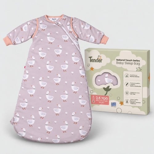 Βρεφικός Υπνόσακος Χειμωνιάτικος Natural Touch Marble 2.5 Tog Tender Goose