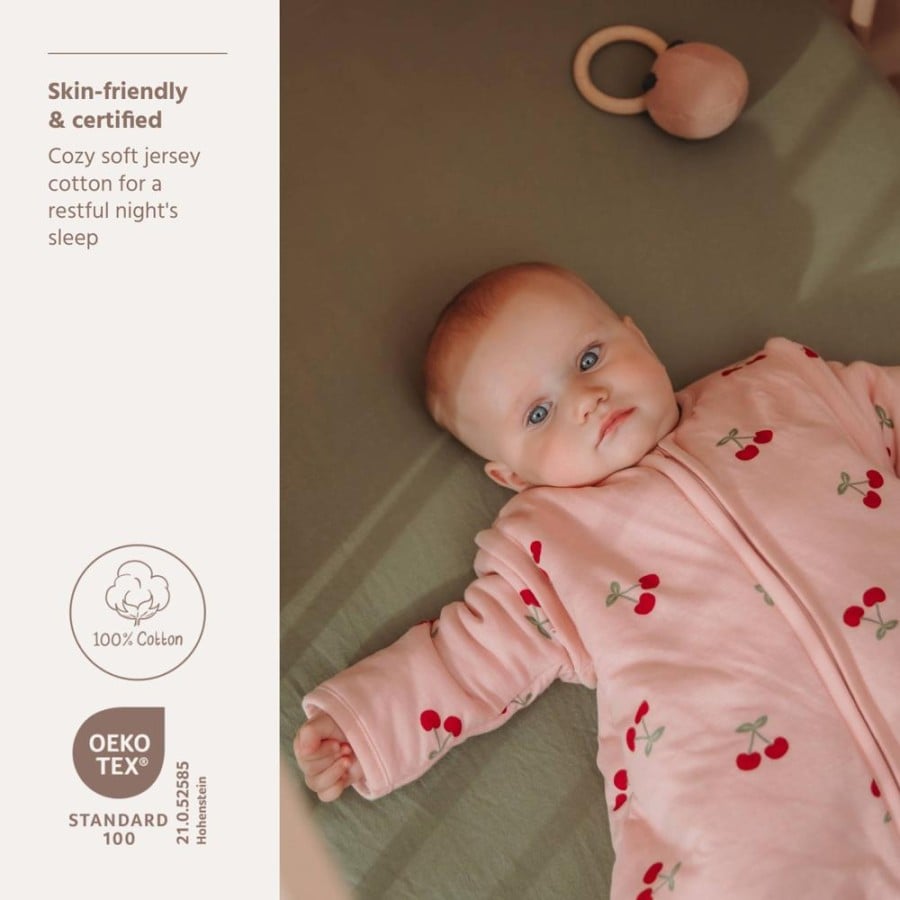 Παιδικός Υπνόσακος με Αποσπώμενα Μανίκια Cherry Soft Rose TOG 2.5 – Meyco Baby