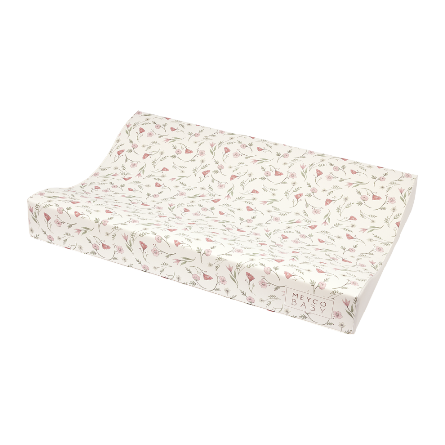 Μαλακή Αλλαξιέρα Μωρού 50×70 cm Flower Multicolour – Meyco Baby