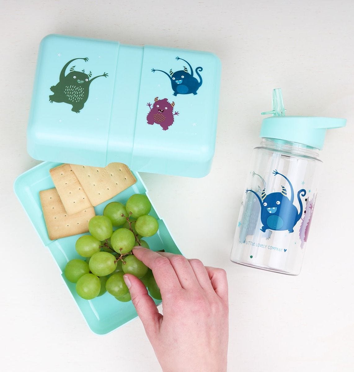 A little lovely company Δοχείο φαγητού Lunch box Monsters Τέρατα SBMOBU23 - 1