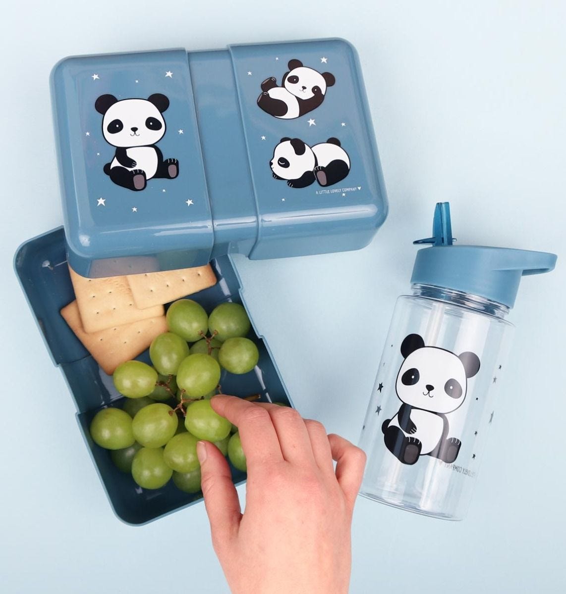  Little Lovely Company Lunch box Δοχείο Φαγητού Panda SBPABU16 - 1