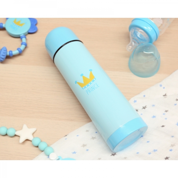 Kiokids Ανοξείδωτο Παγούρι-Θερμός “Prince” 500ml Μπλε - 1