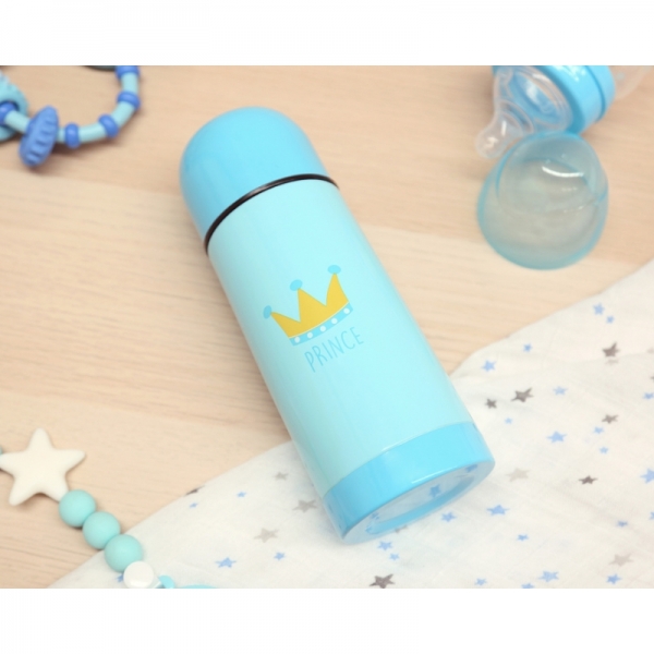Kiokids Ανοξείδωτο Παγούρι-Θερμός “Prince” 350ml Μπλε - 1