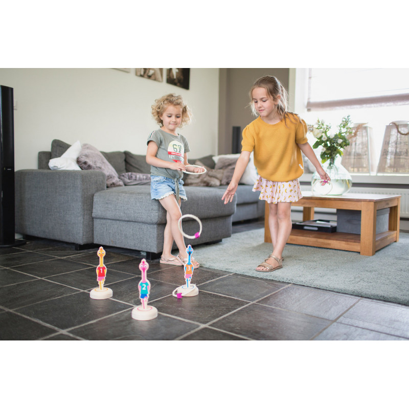 BS TOYS Ring Toss Birds Ξύλινο Παιχνίδι Στόχων - 1