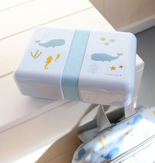 A Little Lovely Company Παιδικό Δοχείο φαγητού 850ml Ocean - 1