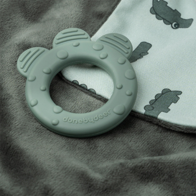 Done By Deer Νάνι Comfort & Mασητικό Croco Πράσινο - 1
