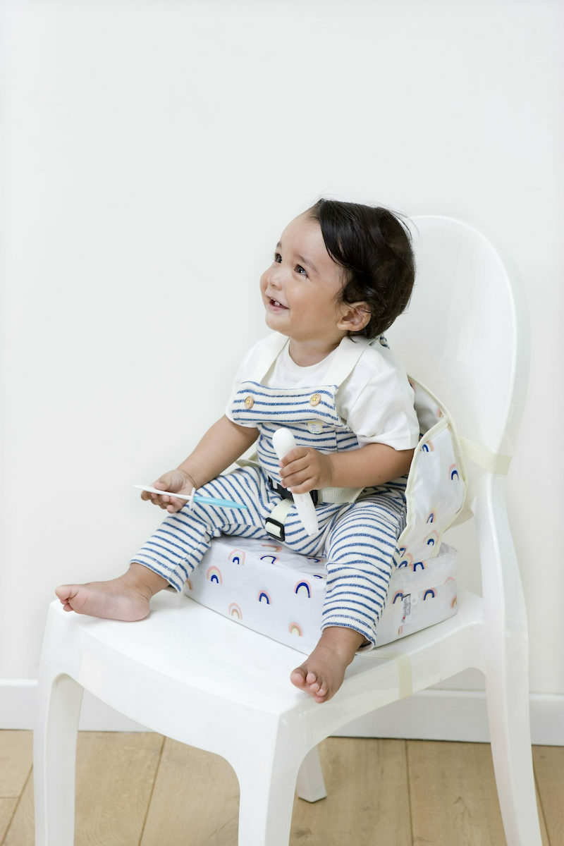 Baby To Love Easy Up Καρεκλάκι (Booster Φαγητού) Rainbow - 1