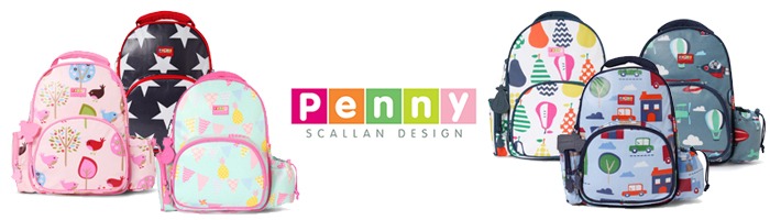 Penny Scallan Τσάντα-Σακίδιο Πλάτης Μεσαίο 26x34x16εκ 