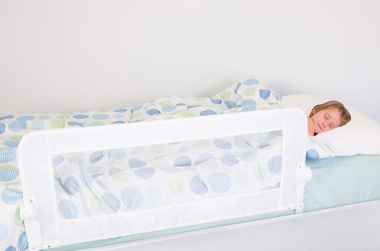 DreamBaby Προστατευτικό Κάγκελο Κρεβατιού 110x50εκ. Λευκό - 1