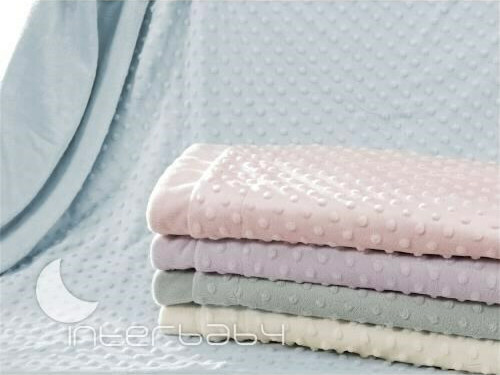 Interbaby  Κουβέρτα Αγκαλιάς 80x110εκ. Coral Fleece Grey - 1