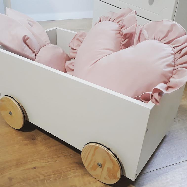 Babycute Κουτί Παιχνιδιών με Σχοινί Λευκό 11143 - 1