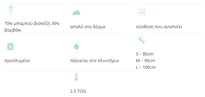 Lulujo Deluxe ΕCO Υπνόσακος Bamboo με Βαμβάκι 2.5 Tog Κοάλα (2,5 - 4 Ετών) - 2