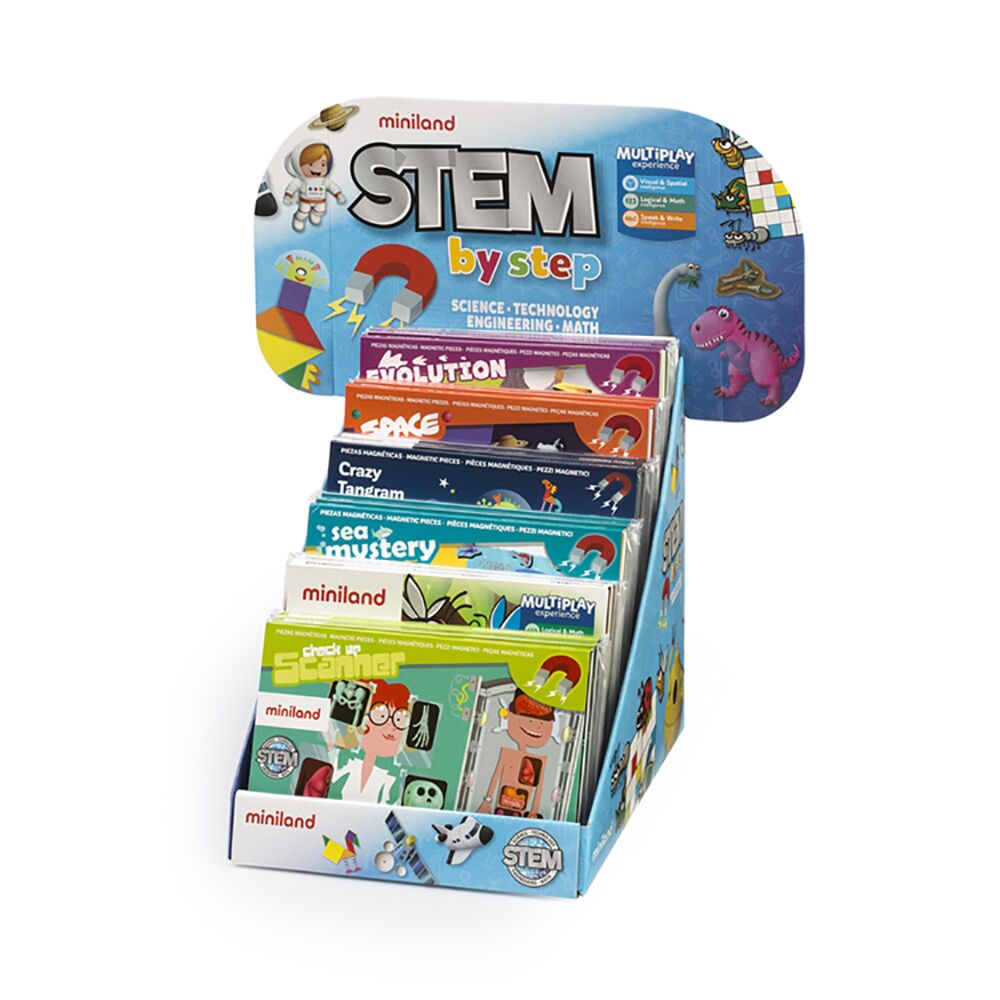 Miniland Stem by Step Μαγνητικό Παιχνίδι Evolution - 4