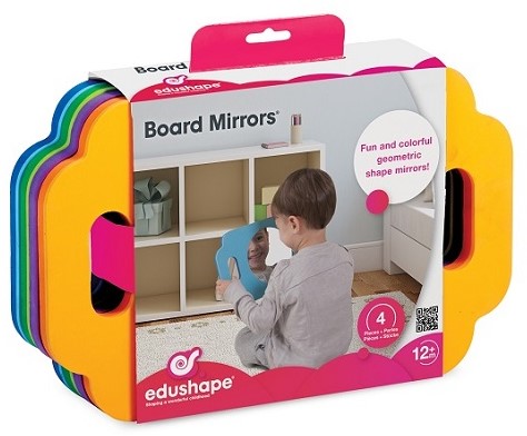Edushape Παιχνίδι Καθρέφτες Γεωμετρικά Σχήματα - 2