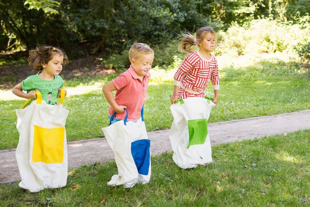 BS Toys Βαμβακεροί Σάκοι Jumping Bags - 1